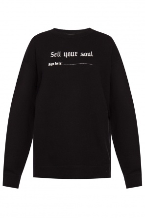 Embroidered lettering sweatshirt, zdjęcie 1 Embroidered lettering sweatshirt od R13